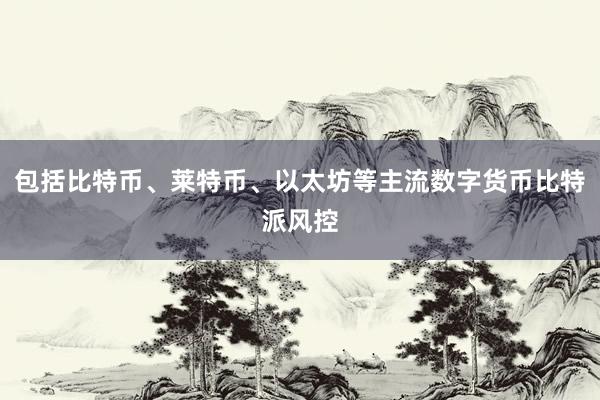 包括比特币、莱特币、以太坊等主流数字货币比特派风控