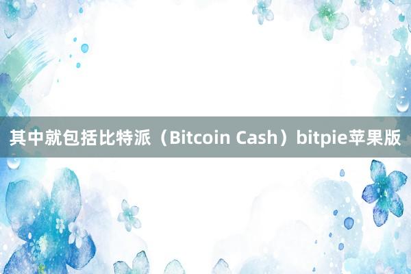 其中就包括比特派（Bitcoin Cash）bitpie苹果版