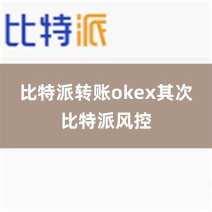 比特派转账okex其次比特派风控