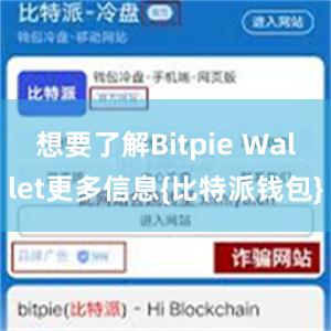 想要了解Bitpie Wallet更多信息{比特派钱包}